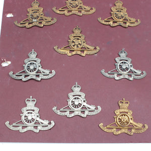 Royal Artillery Cap Badges