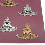 Royal Artillery Cap Badges