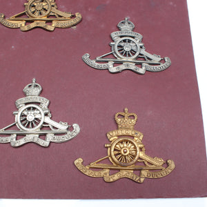 Royal Artillery Cap Badges