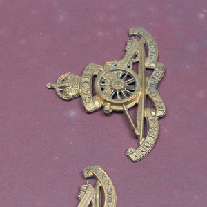 Royal Artillery Cap Badges