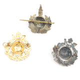 Royal Marines Light Infantry & Labour Corps Cap Badges