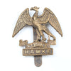 Old Royal Navy Steady Hood & Strike Hawke Cap Badges