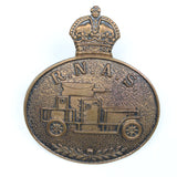 Royal Navy Air Service Armoured Car Company RNAS Cap Badge