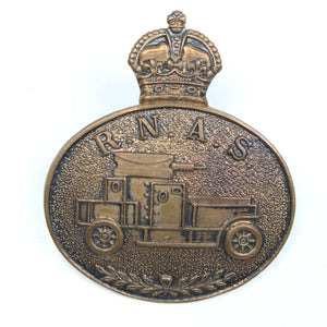 Royal Navy Air Service Armoured Car Company RNAS Cap Badge