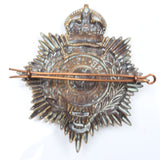 Old Large Per Mare Perterram Royal Marines Gilbratar Cap Badge