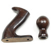 Front & Rear Plane Handles (Beech) - OldTools.co.uk