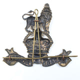 Old Large Per Mare Perterram Royal Marines Cap Badge