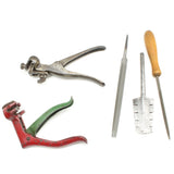 Old Saw Sharpening Kit - Sawsets, Saw Files - OldTools.co.uk