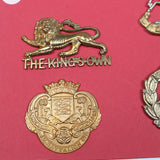 Many Old Lancashire Cap Badges