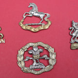 Many Old Lancashire Cap Badges