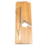 Old Marples Wooden Rabbet / Rebate Plane - 1/4" (Beech) - OldTools.co.uk