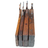 4x Old Marples Wooden Planes - Rabbet / Rebate (Beech) - OldTools.co.uk