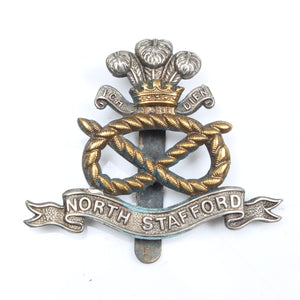 Old North & South Staffordshire Cap Badges