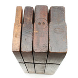 4x Old Marples Wooden Planes - Rabbet / Rebate (Beech) - OldTools.co.uk