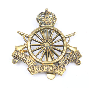 Old Army Cyclist Corps Cap Badges