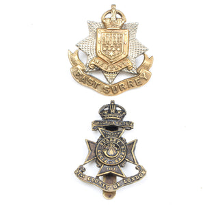 Old Surrey Cap Badges