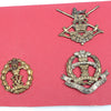 Old Infantry Training, Egypt and Middlesex Cap Badges
