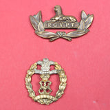 Old Infantry Training, Egypt and Middlesex Cap Badges