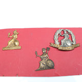 Old 'The Norfolk Regt' Cap Badges