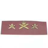 Old Machine Gunner Cap Badges