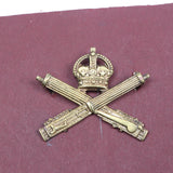Old Machine Gunner Cap Badges