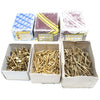 3x Boxes Slotted Brass Screws (CSK) - Size 8