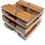 12x Old Marples Wooden Planes - Hollow & Rounds (Beech)