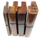 4x Old Joseph Marples Wooden Planes - Hollow & Rounds (Beech)