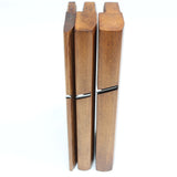 3x Old Marples Wooden Planes - Rounds - No. 6, 12, 14 (Beech)