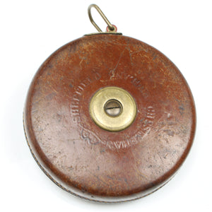 Old Chesterman Leather Tape Measure - 50ft