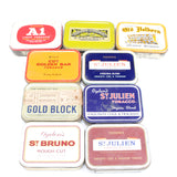 9x Old Tobacco Tins