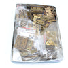 Large Collection Of Paired-Up Old Brass Hinges