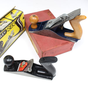 Old Stanley SB3 Plane & Spinney Smoothing Plane (Beech)