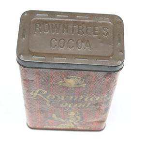 Old British Tins – Queen ER II Tin & Rowntrees Cocoa Tin