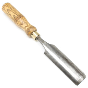 Old Wide Outcannel Firmer Gouge - 1 1/2" (Ash)