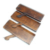 3x Hellyer (London) Wooden Planes - Hollow & Rounds - No. 6R, 6H, 12R (Beech) - OldTools.co.uk
