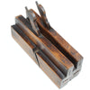 2x Old Wooden Planes - Hollow & Rounds - No. 15 (Beech) - OldTools.co.uk