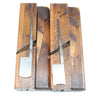 2x Old Wooden Planes - Hollow & Rounds - No. 15 (Beech) - OldTools.co.uk