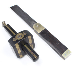Old Mortice Gauge & Sliding Bevel - ENGLAND, WALES, SCOTLAND ONLY