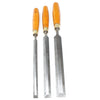 3x Old Paring Chisels - 1/2", 3/4", 1" (Boxwood)