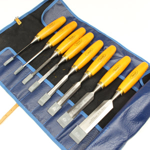 8-Piece Marples Bevel Edge Chisels Set (Boxwood)