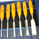 8-Piece Marples Bevel Edge Chisels Set (Boxwood)