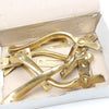 27x Old Brass Casement Fasteners - OldTools.co.uk