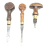 3x Old Small Wooden Screwdrivers (Ash, Beech) - OldTools.co.uk