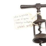 Old George Willets "The Surprise" Open Frame Corkscrew - OldTools.co.uk