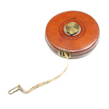 Old John Rabone Leather Tape Measure No. 401 - 66ft - OldTools.co.uk