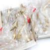 14x Brass Window Casement Fasteners L/H and R/H - OldTools.co.uk
