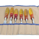 Old  6-Piece Marples Woodwork Chisels Set - OldTools.co.uk