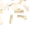 Brass Victorian Locking C Fasteners 38mm - OldTools.co.uk