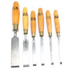 6x Old Marples Chisels (Boxwood) - OldTools.co.uk